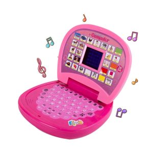 Laptop Computer Battery Operated Educational Learning Toy With LED Display and Music Effect