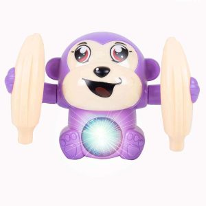 Banana Monkey Musical Dancing, Spinning And Rolling Toy