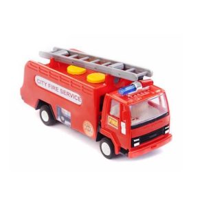 Fire Tender Emergency Squad - Centy Pull Back Action Fire Rescue Toy