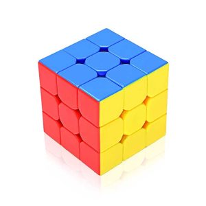 Rubik's Cube | 3 by 3 High Speed Sticker less Magic Rubik's Cube Puzzle Toy