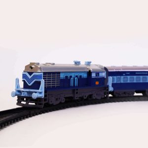 Mini Passenger Toy Train With 2 N Coaches - Battery Operated
