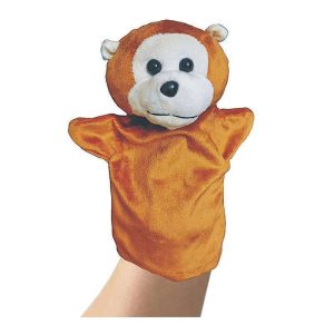 Monkey Animal Hand Puppet Soft Toy For Kids | Animals Storytelling Hand Puppets Soft Monkey | Hand Puppets for Kid's Learning Playing | Gift For Kids (Monkey)