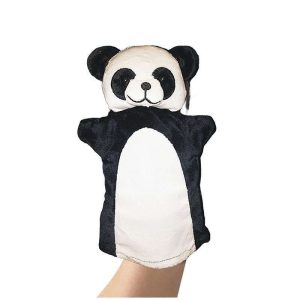 Panda Animal Hand Puppet Soft Toy For Kids | Animals Storytelling Hand Puppets Soft Monkey | Hand Puppets for Kid's Learning Playing | Gift For Kids (Panda)