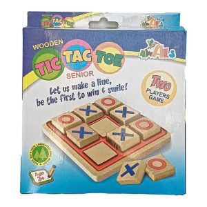 Wooden TIC TAC TOE Game - AWALS