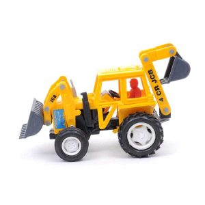 JCB Earth Mover - Centy Pull Back Action Toy JCB Yellow
